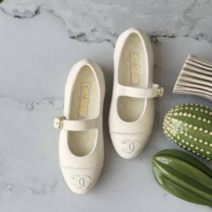 Chanel Mary Jane flats