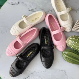Chanel Mary Jane flats