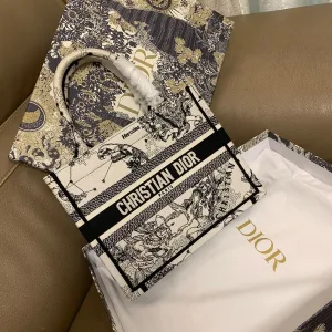 Christian Dior Book Tote In Medium