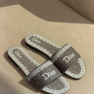 Dior D-Way slide sandals