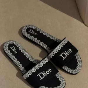 Dior D-Way slide sandals