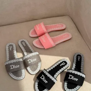 Dior D-Way slide sandals