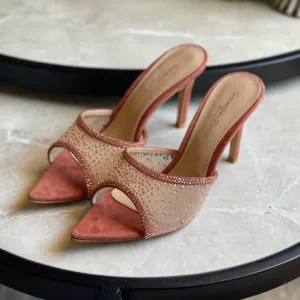 Gianvito Rossi Embellished Rania Mules