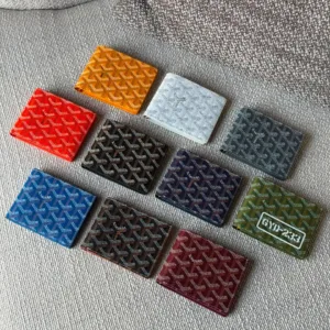 Goyard bifold wallets