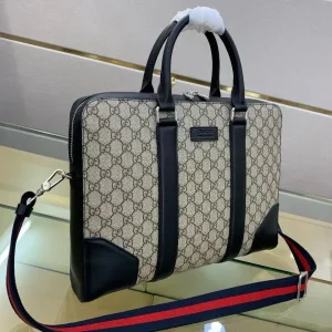 Gucci GG Supreme Canvas Briefcase