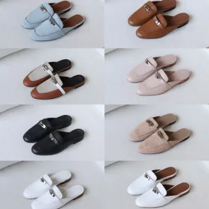 Hermès Oz Suede Mules