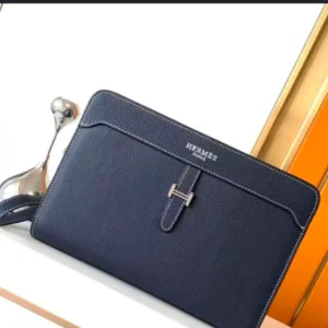 Hermès leather pouch