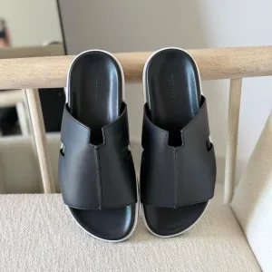 Hermes slip-on slides