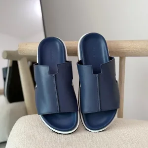 Hermes slip-on slides