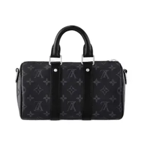 LV Keepall Bandoulière 25 Monogram Eclipse