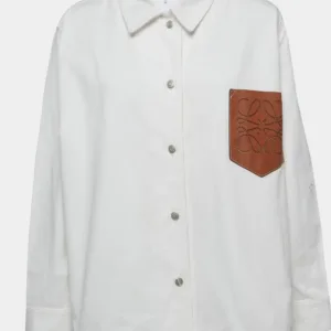 Loewe Leather Pocket Oversized Shirt