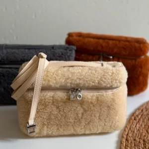 Loro Piana fluffy bag