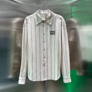 Miu Miu striped shirt