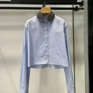 Miu Miu Striped Shirt
