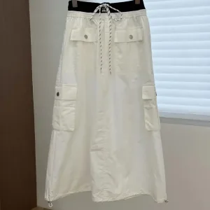 Miu Miu casual white cargo skirt