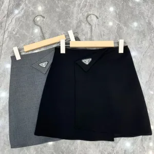 Prada Re-Nylon wrap-around mini skirt