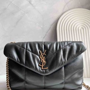 Saint Laurent Toy Puffer bag Black