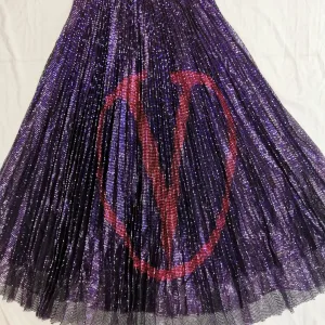 Valentino Vlogo Sequined Skirt