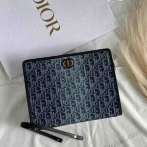 Affordable Dior 30 Montaigne Denim Dea Pouch | Bags Dubai