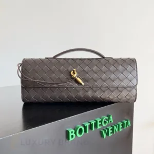 Bottega Veneta Andiamo Clutch | Super Master Quality | Intrecciato Leather