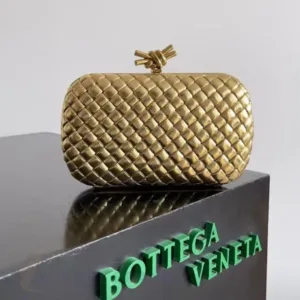 Bottega Veneta Knot Minaudiere Clutch Bag | Super Master Quality | Luxury Evening Clutch