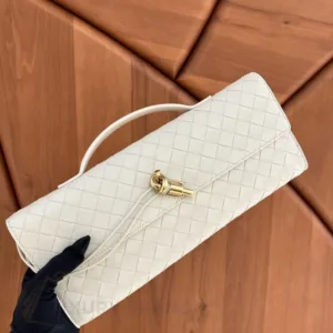 Bottega Veneta Long Clutch Bag | Signature Woven Leather | Luxury Clutch