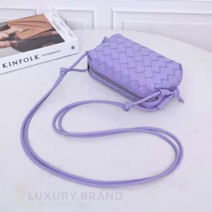 Bottega Veneta Mini Loop Camera Bag | Intrecciato Leather Crossbody Bag