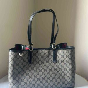 Buy Gucci Emblem Tote Bag GG Supreme Monogram Medium |Bags Dubai