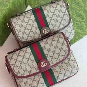 Buy Gucci Ophidia Bag Medium Top Handle GG Canvas |Bags Dubai