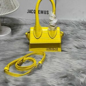 Buy Jacquemus Mini Le Chiquito Bag Croc Leather | Bags Dubai