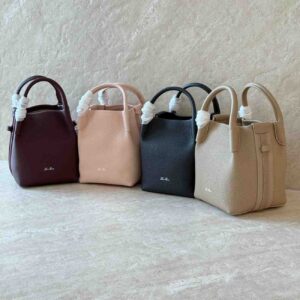 Buy Loro Piana Grained Calfskin Micro Bale Shoulder Bag | Bags Dubai