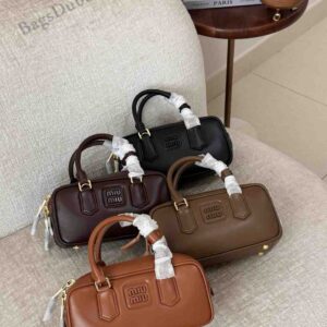 Buy Miu Miu Arcadie Calfskin Logo-plaque Tote Bag |Bags dubai