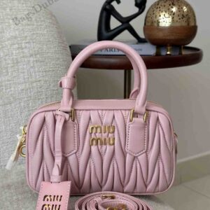 Buy Miu Miu Arcadie Matelasse Nappa Leather Bag | Bags Dubai