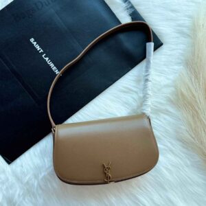 Buy SAINT LAURENT Mini Voltaire Calfskin Shoulder Bag | Bags Dubai