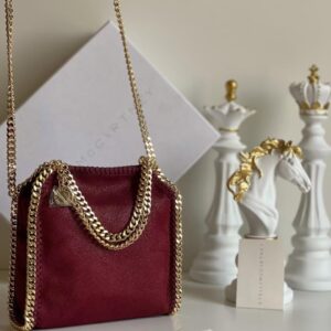 Buy Stella McCartney Falabella Mini Tote Bag Chain-trimmed | Bags Dubai