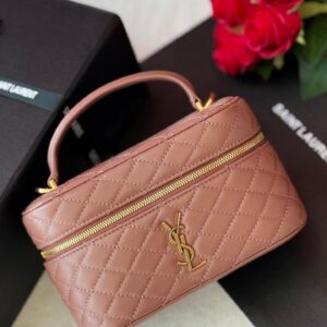 Buy YSL Gaby Vanity Mini Barely Pink Leather Shoulder Bag