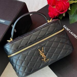 Buy YSL Gaby Vanity Mini Black Lambskin Shoulder Bag