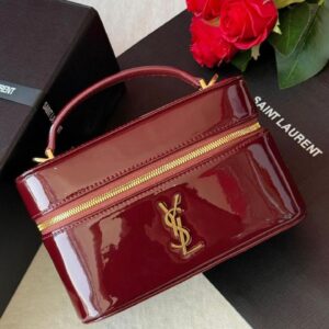 Buy YSL Gaby Vanity Mini Red Patent Leather Shoulder Bag