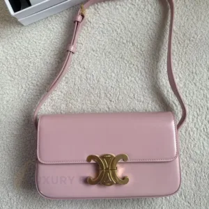 CELINE Triomphe Bag Super Master Quality Replica | Luxury Grained Leather Shoulder Bag