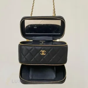 CHANEL Quilted Vanity Case Bag | Luxury Crossbody Bag | CHANEL