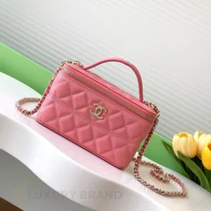 CHANEL Vanity Case Bag - Super Master Quality | Luxury Quilted Lambskin