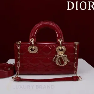 DIOR Lady D-Joy Bag | Cannage-Quilted Lambskin | Luxury Crossbody Bag