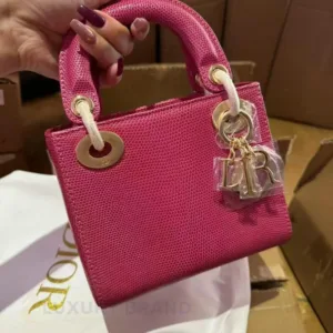 DIOR Lady D-Joy Bag | Luxury Lambskin Leather | DIOR Official