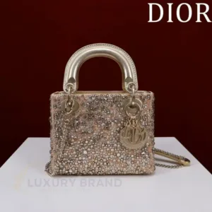 DIOR Lady Micro Bag | Cannage Lambskin with Charms | Luxury Mini Bag