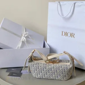 DIOR Romantic Shoulder Bag | Super Master Quality | DIOR Oblique Canvas