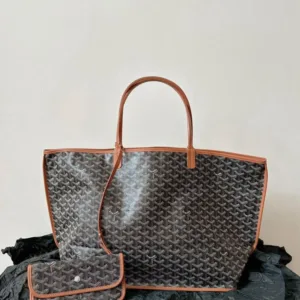 GOYARD Anjou GM Bag | Super Master Quality | Luxury Tote | Hand-Painted Canvas