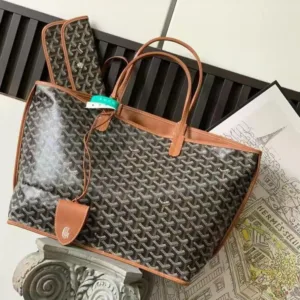GOYARD Saint Louis Tote Bag - Super Master Quality Replica | Luxury Canvas & Leather