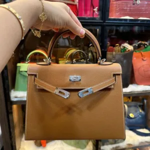 HERMES Kelly Mini Bag 20cm | Super Master Quality Replica | Swift Leather
