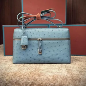 LORO PIANA Crossbody Bag | Super Master Quality | Cashmere & Leather Blend