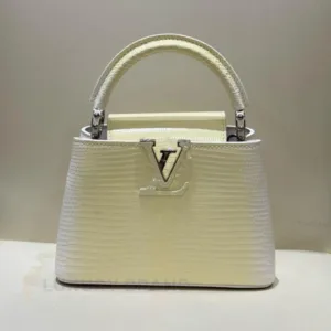 Louis Vuitton Capucines Handbag | Luxury Leather Tote | Louis Vuitton